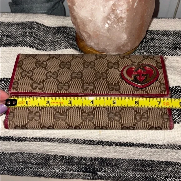 Gucci Tan and Red Women's authentic Wallet(project wallet) - Picture 16 of 16
